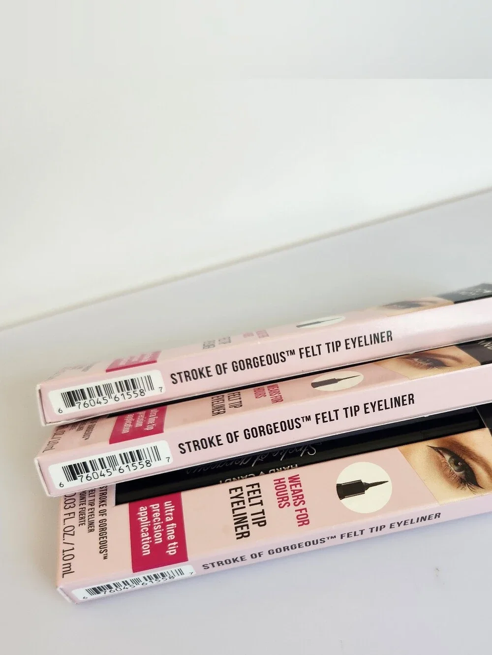 Lot of 3#1558 Little Black Dress Hard Candy Stroke of Gorgeous Felt Tip Eyeliner